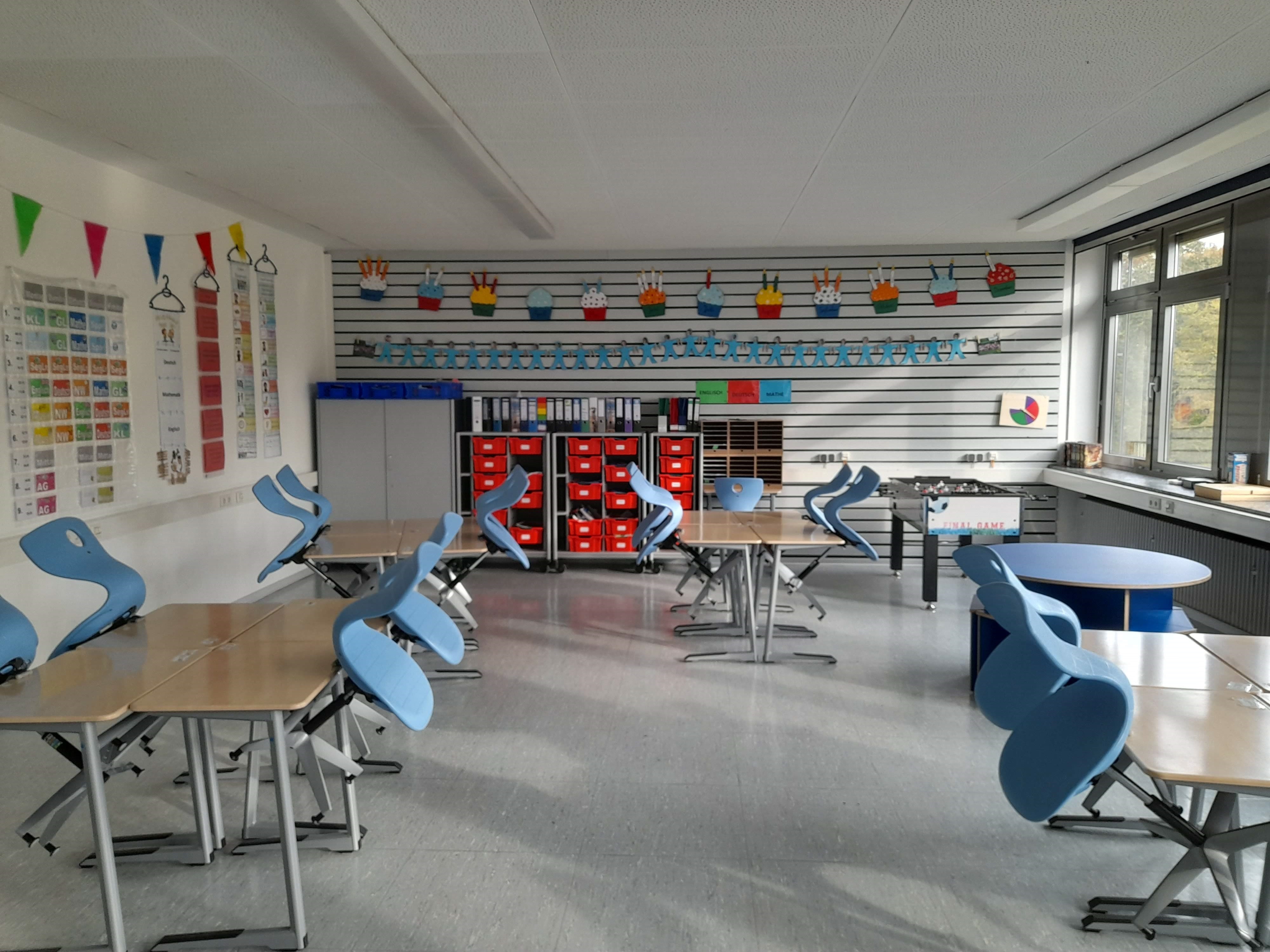 Im Sommer füllen sich drei Klassenräume mit den neuen Fünfern. 