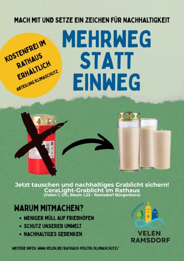 Mehrweg statt Einweg - 1