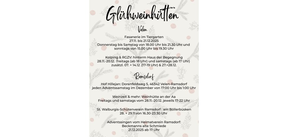 Glühweinhütten - 1