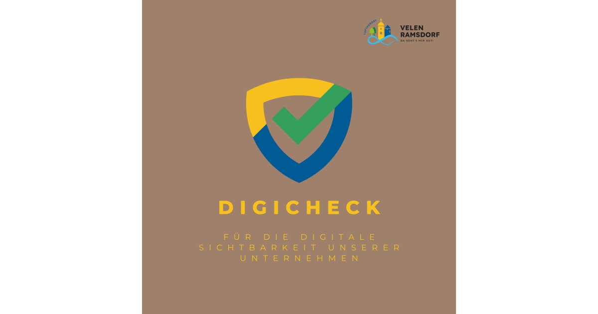 DigiCheck: für eine digitale Sichtbarkeit unserer Unternehmen | Velen ...